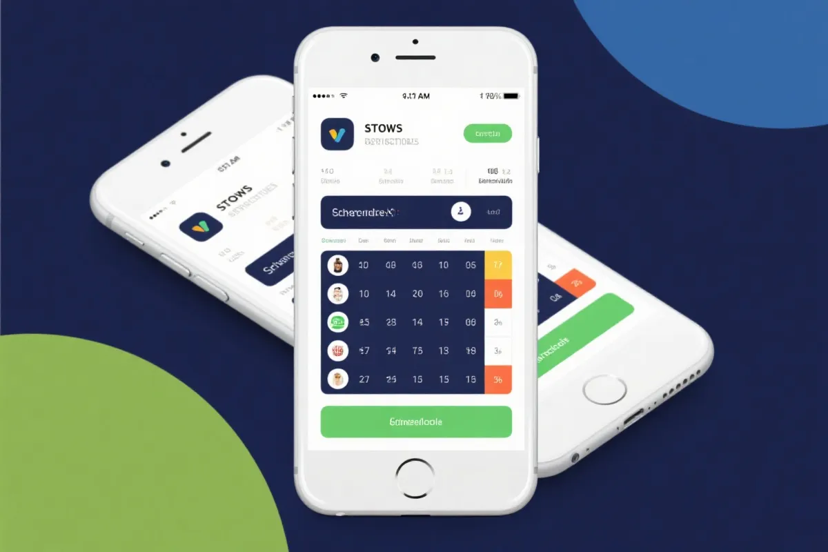 纬来体育APP比分与赛程界面示意